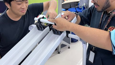 Teams participating in an ITPA building-block event