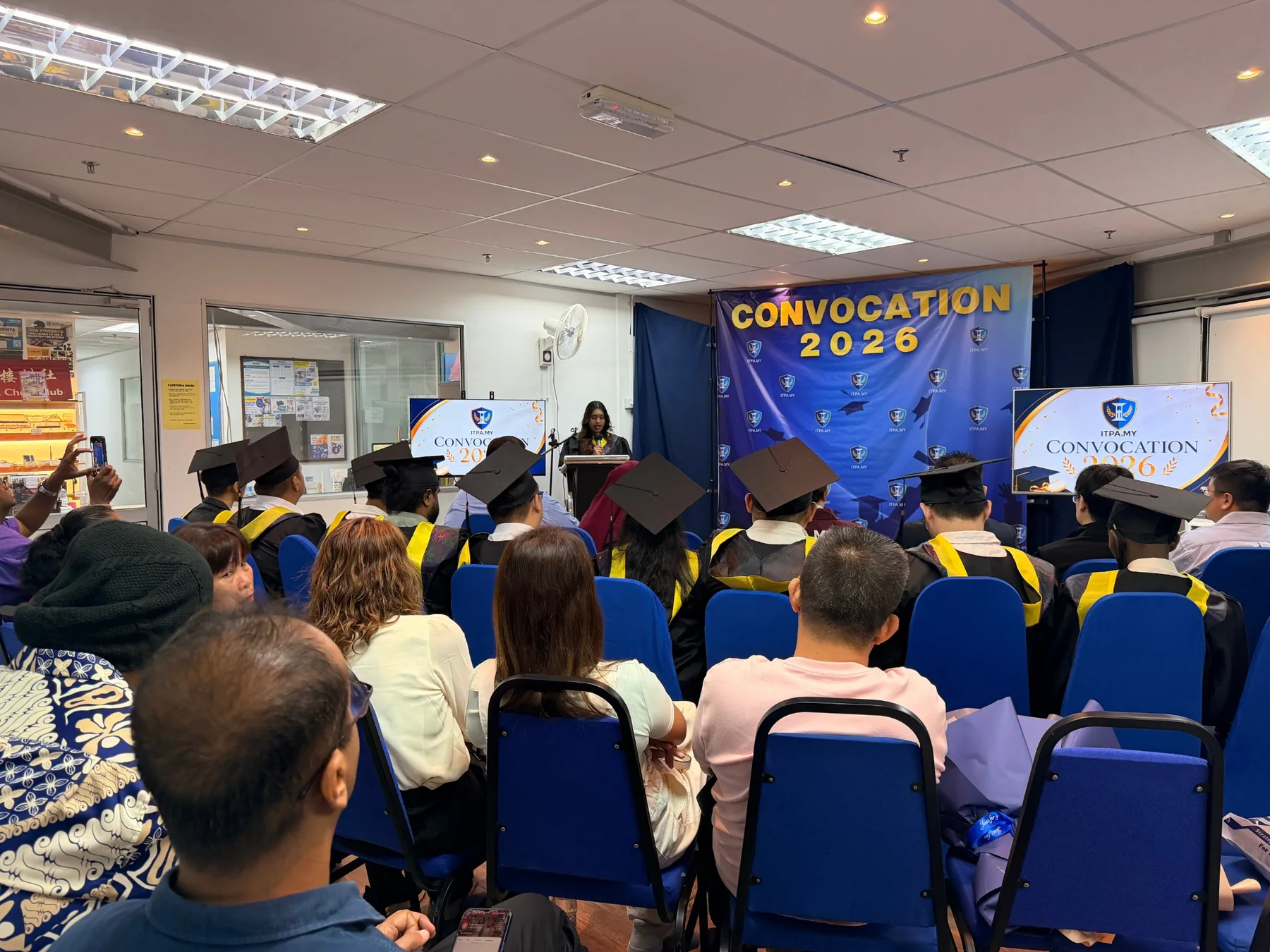 Guests and graduates attending ITPA Convocation 2026