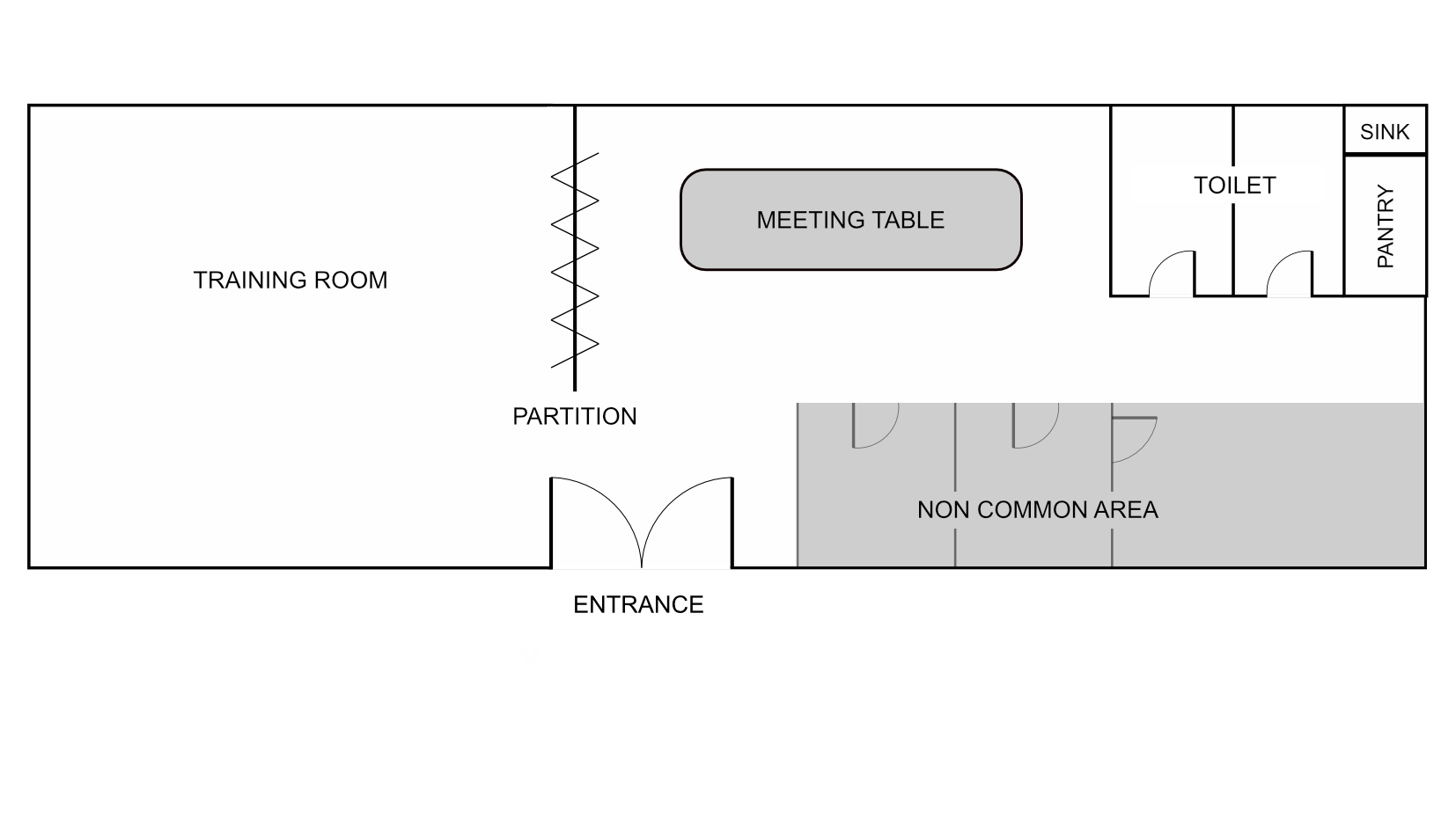 ITPA Kuala Lumpur rental room layout