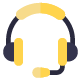Wireless headset microphone
