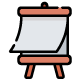 Flip-chart board